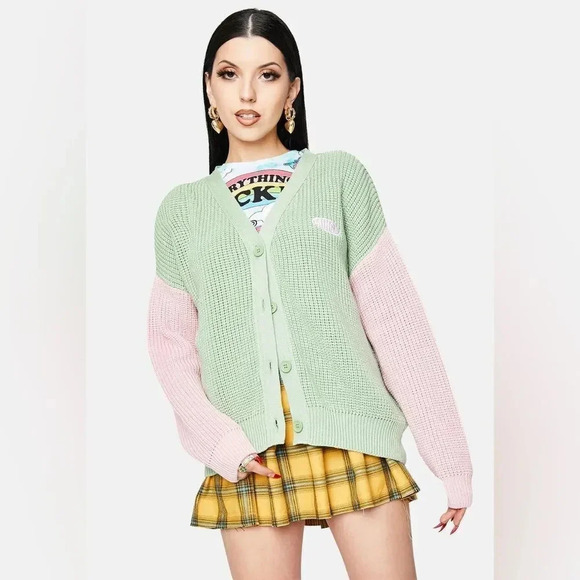 Minga London Dreamy Contrast Knitted Cardigan medium - Picture 16 of 16